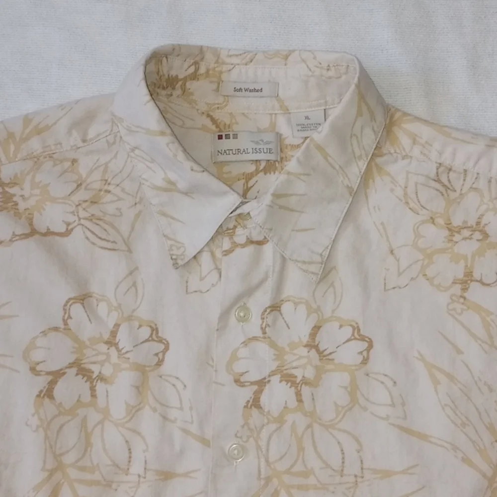 Natural Issue Aloha Shirt XL - Picture 2 of 6